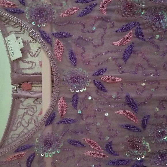 🎀VINTAGE BEADED SILK TOP🎀 - Picture 6 of 7